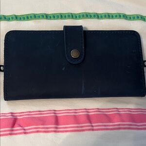 Portland Leather Midnight Blue Wallet